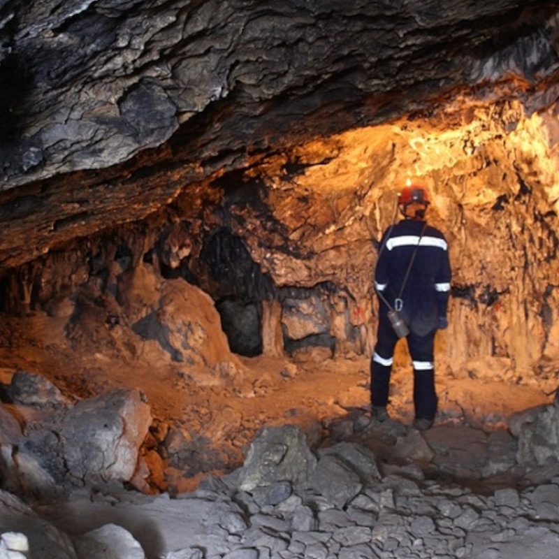 Imatge referent a la cova de la Guilla