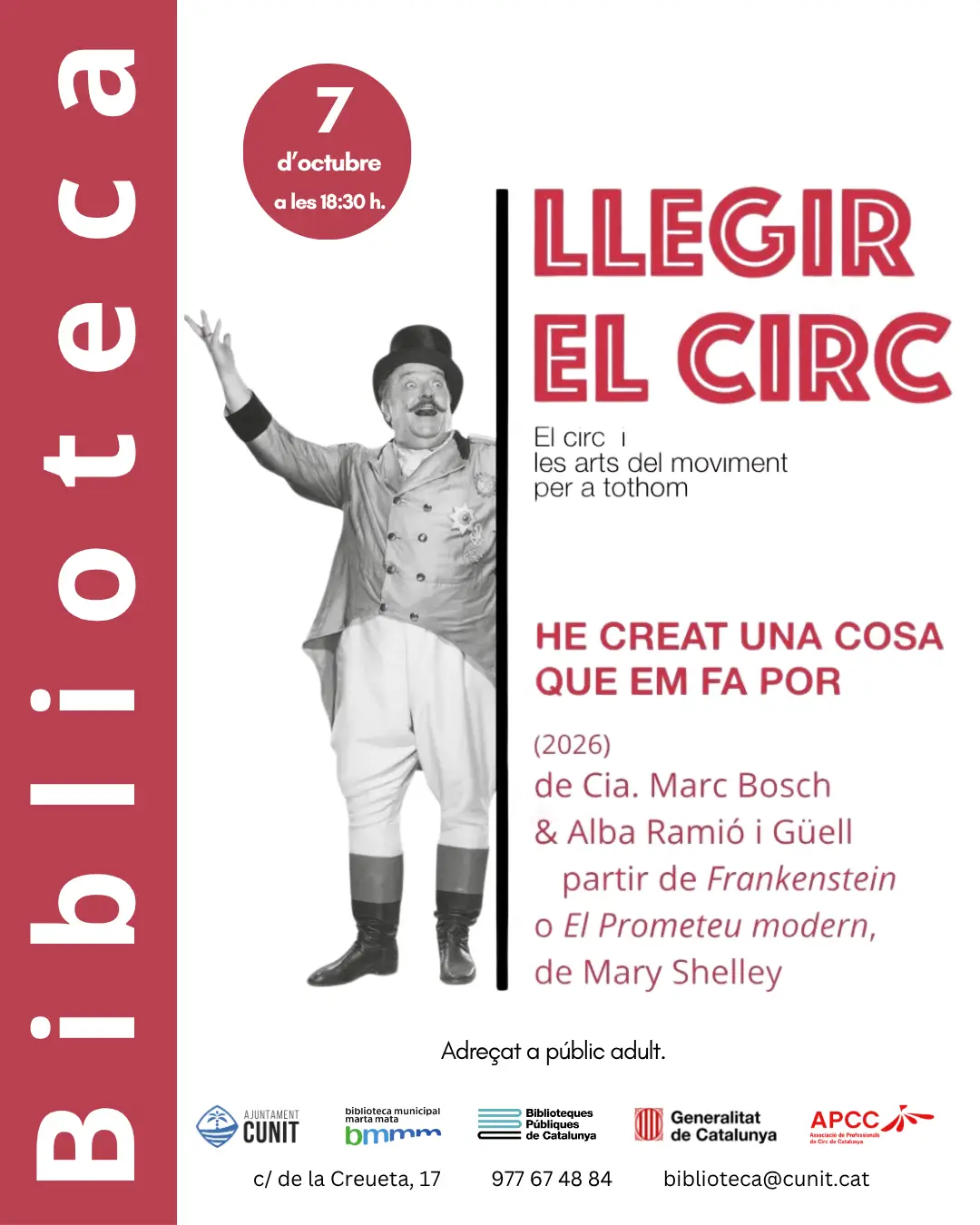 Cartell de l'activitat