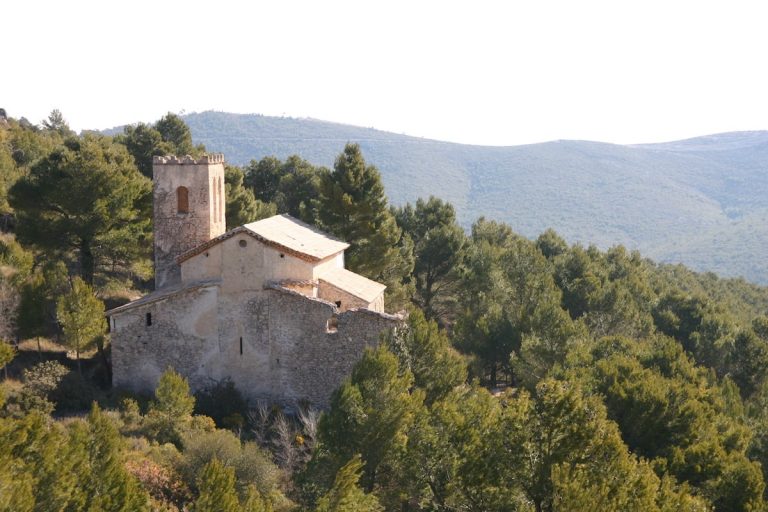 Imatge de la Ermita nova de Sant Miquel, al Montmell