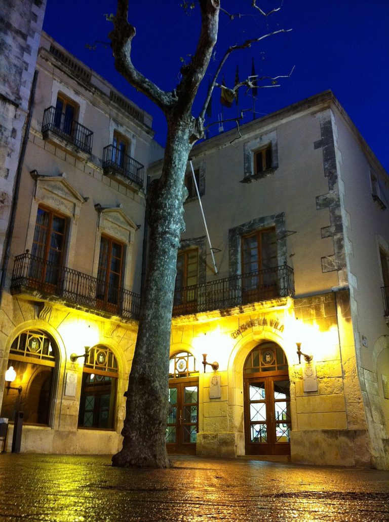 Imatge de la casa de la vila, el Vendrell