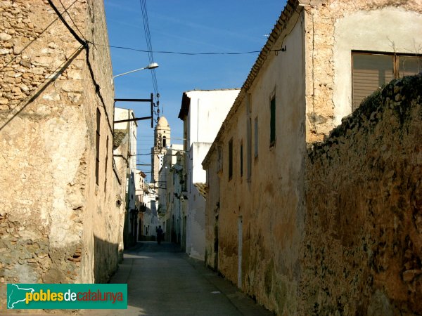 Imatge del nucli antic de Bonastre