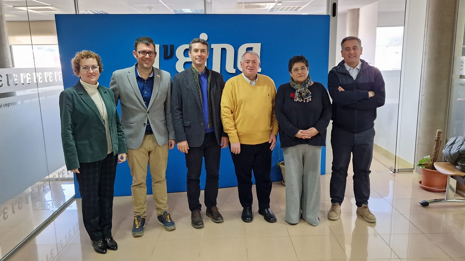 Els alcaldes presents