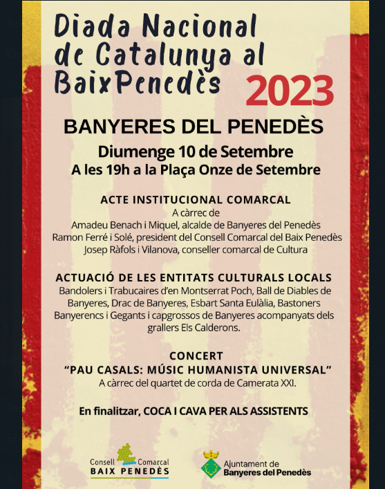 cartell de la Diada Comarcal
