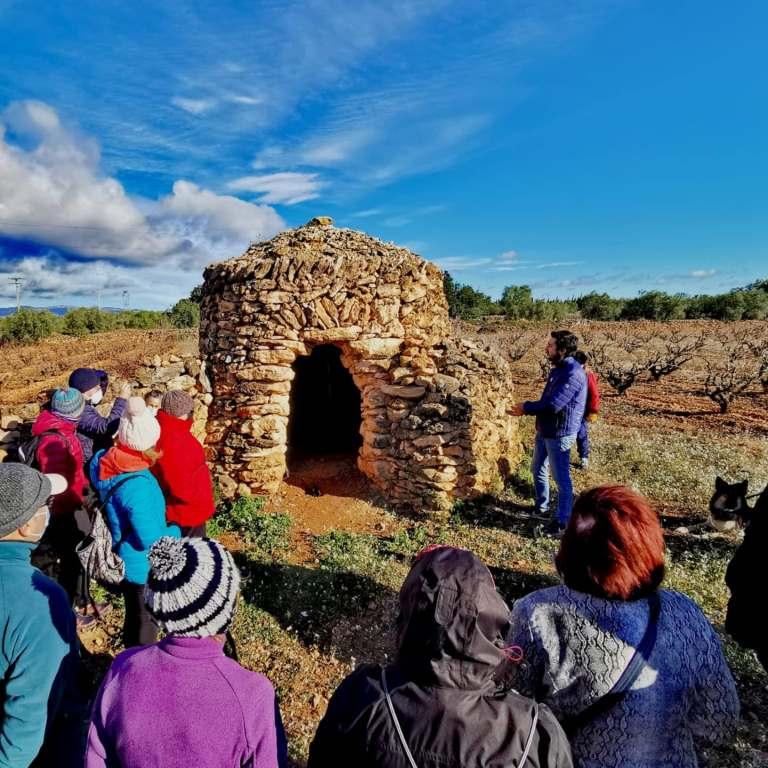 Taller de pedra seca a Santa Oliva