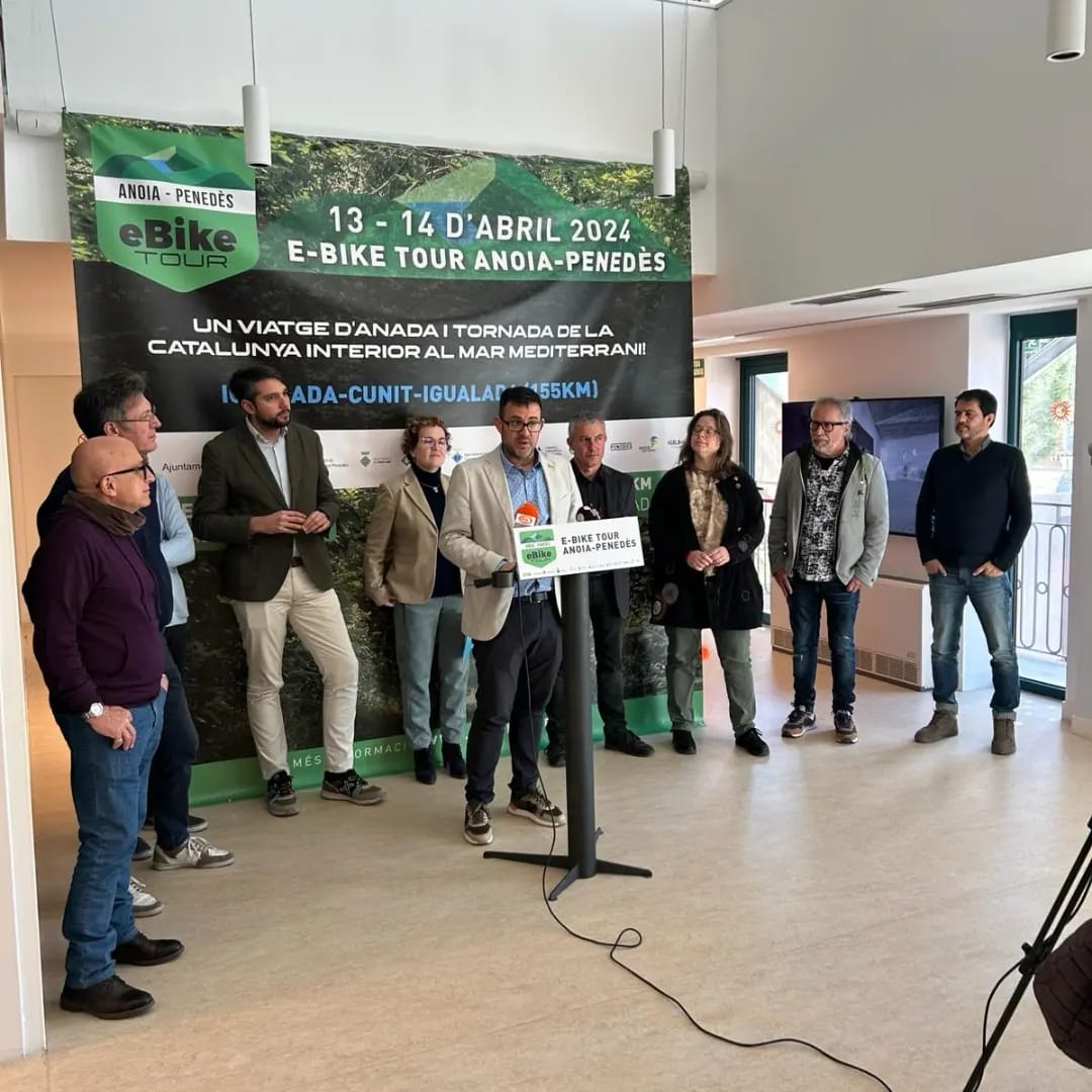presentació e-bike Penedès