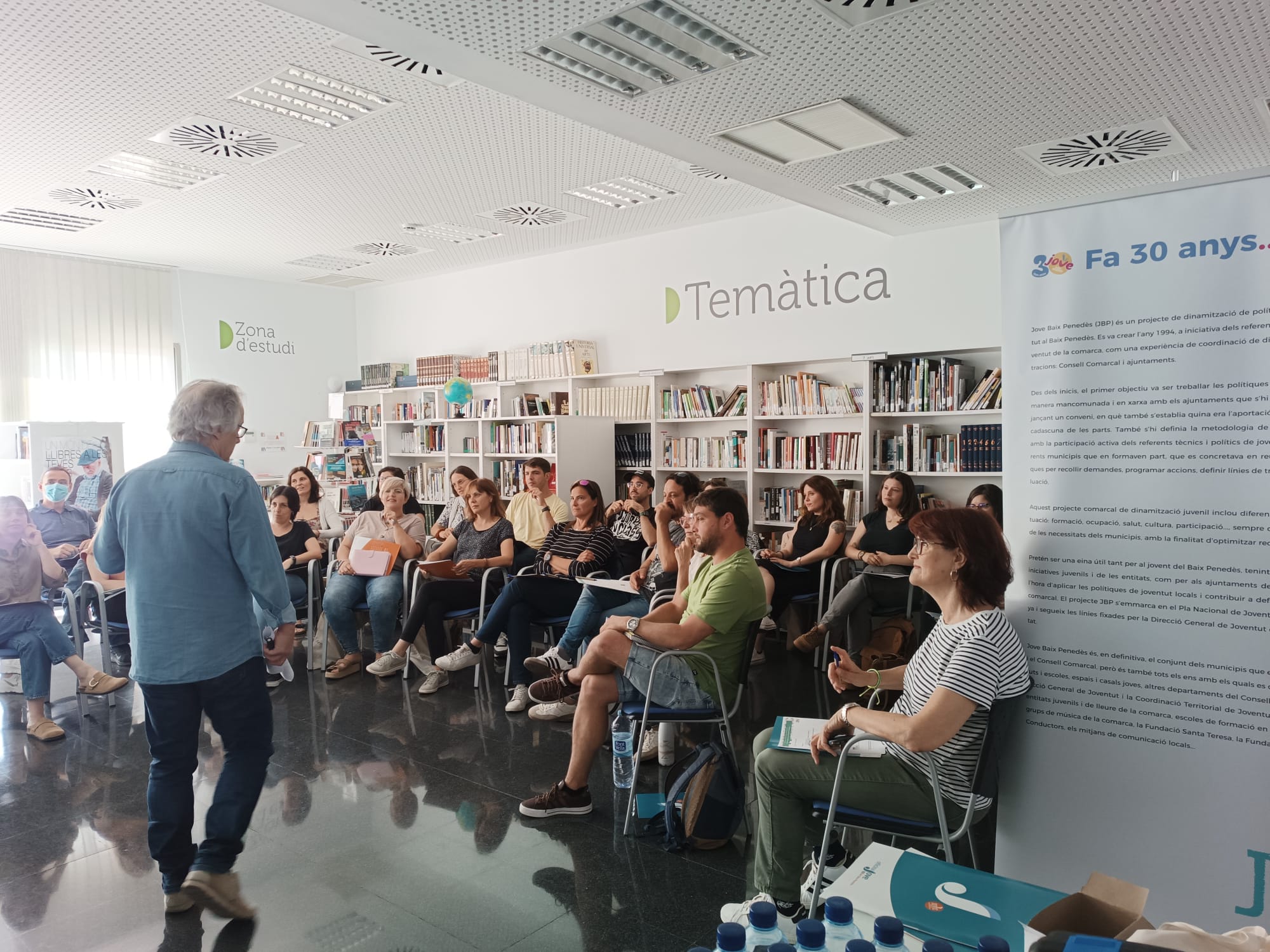 Un moment de la formació