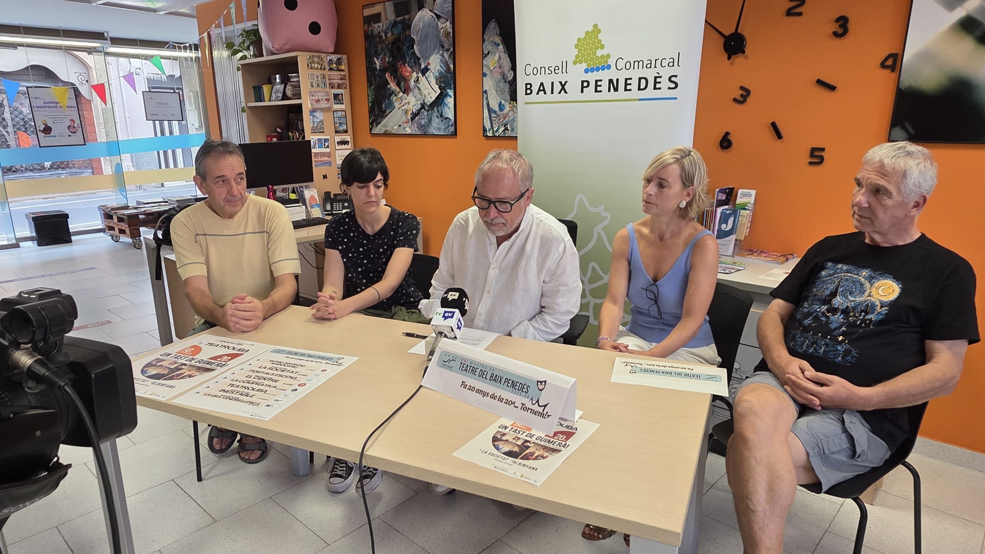 Roda de premsa de presentació