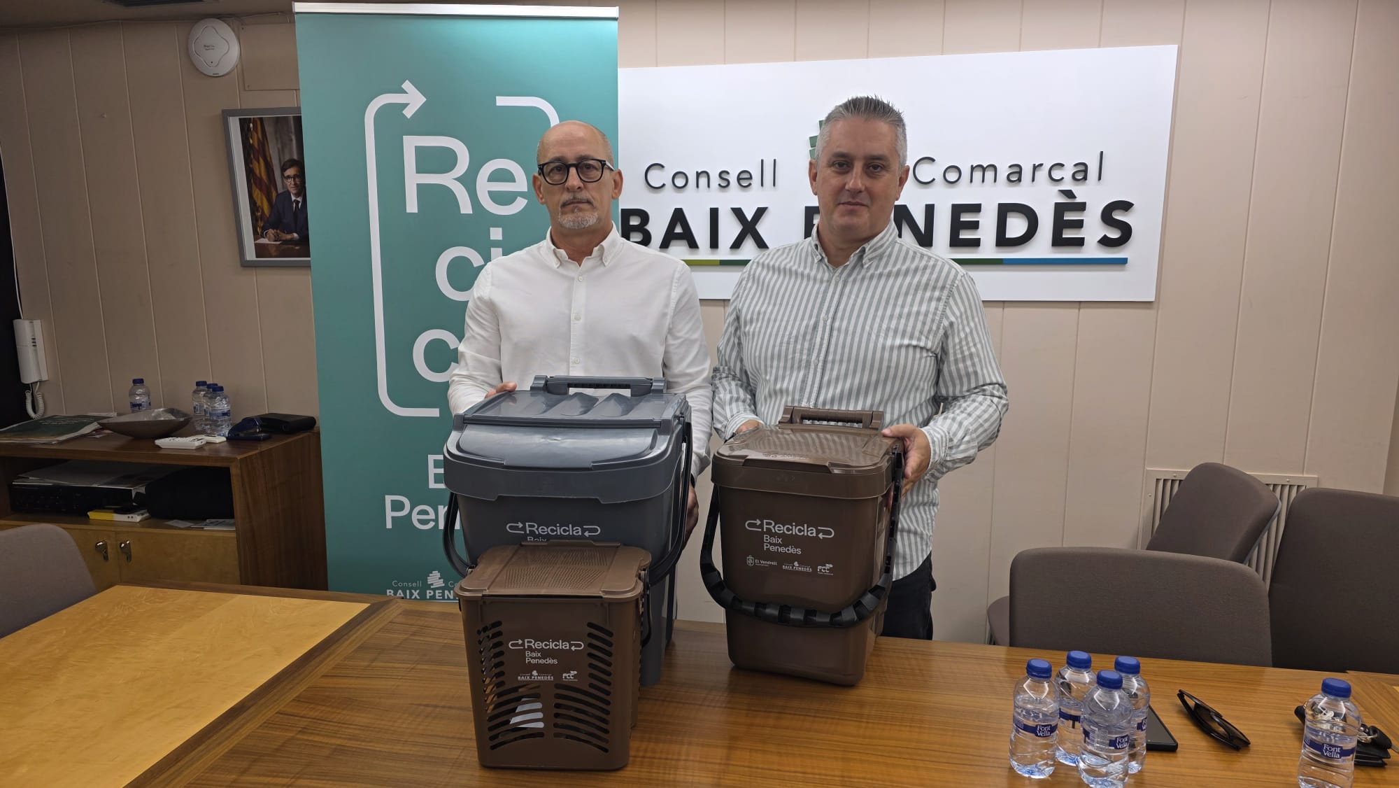 President del Consell i l'alcalde de Banyeres