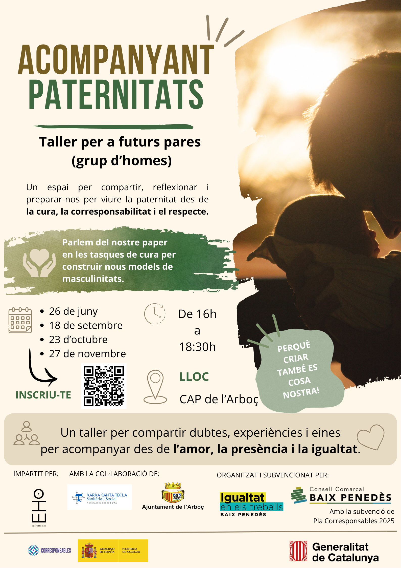 Taller acompanyant paternitats