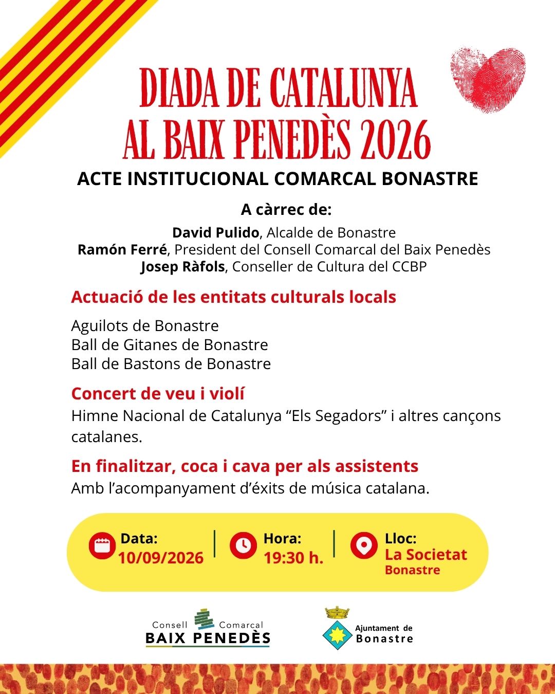 Cartell Diada Bonastre