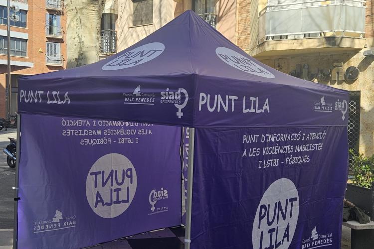 carpa punt lila