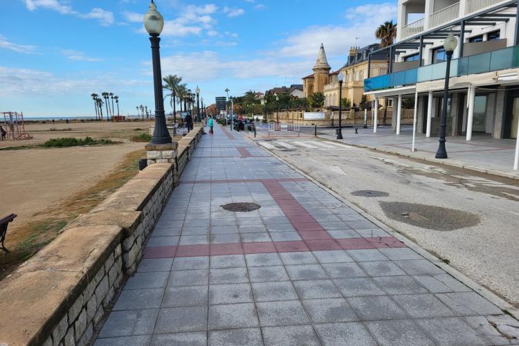 passeig marítim de Coma-ruga