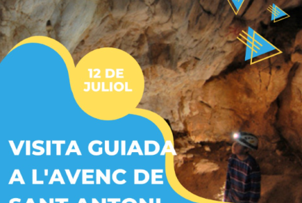 Visita guiada a l'avenc de Sant Antoni