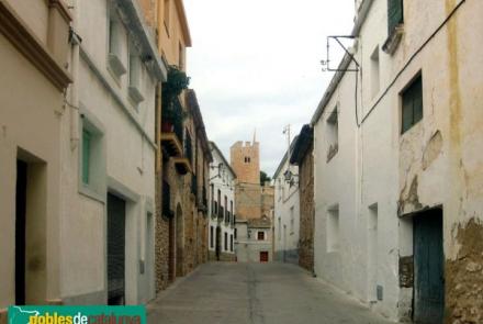 Imatge del nucli antic de Santa Oliva