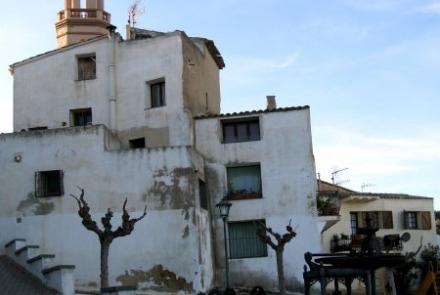 Imatge del nucli antic d'Albinyana